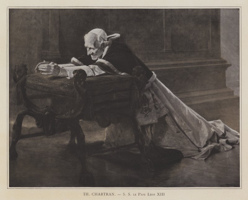 Papa Leo XIII (lito) by Theobald (after) Chartran