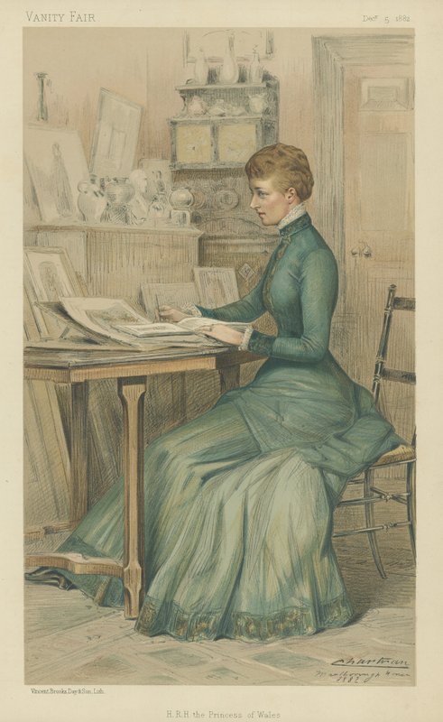 Ekselansları Galler Prensesi by Theobald Chartran