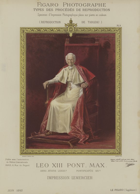 Papa Leo XIII by Theobald after Chartran