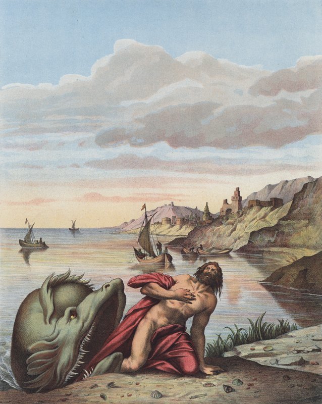 Jonah ve balina by Theodore Amst