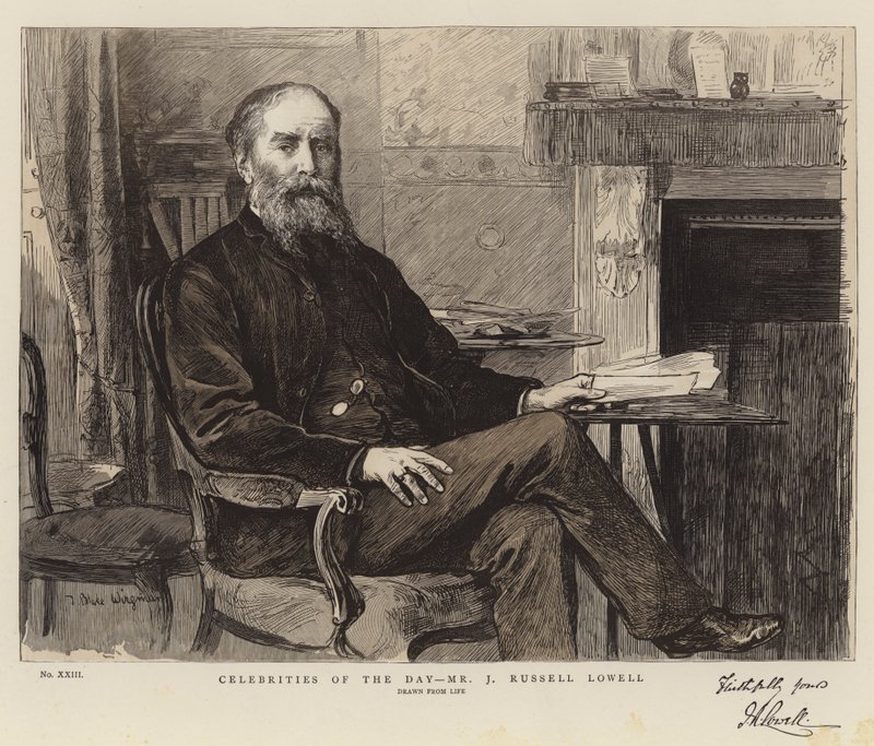 Günün Ünlüleri, Bay J Russell Lowell by Theodore Blake Wirgman