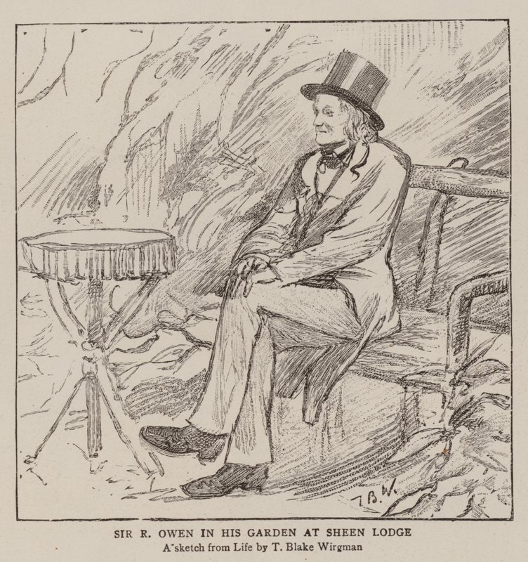 Sir R Owen, Sheen Lodge