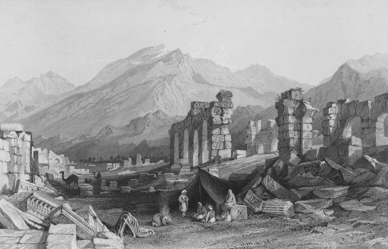 Боғҳои Чин, Boscombe i by Thomas Allom