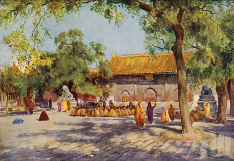 Pekin, Lama Tapınağı by Thomas Hodgson Liddell