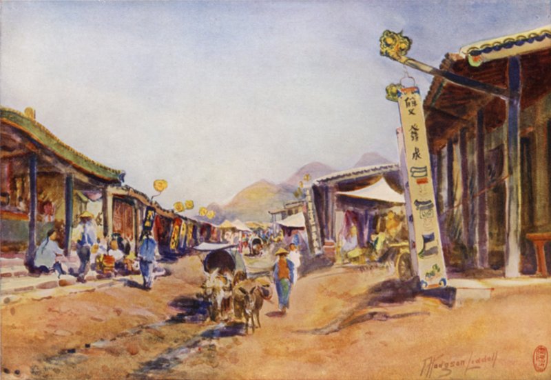 Shan-hai-kwan, Ana Cadde by Thomas Hodgson Liddell