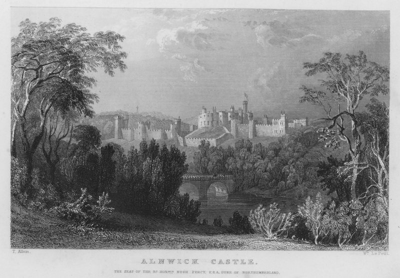 Alnwick Kalesi, Hugh Percy, Northumberland Dükü