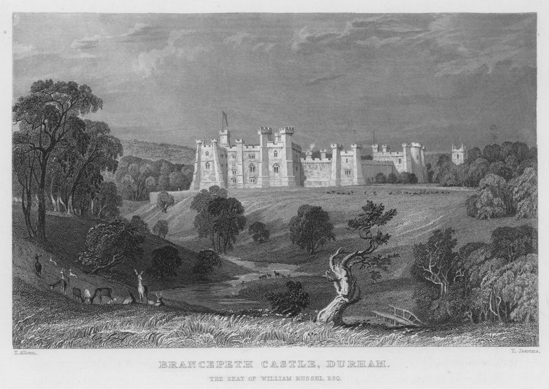 Brancepeth Kalesi, Durham, William Russel