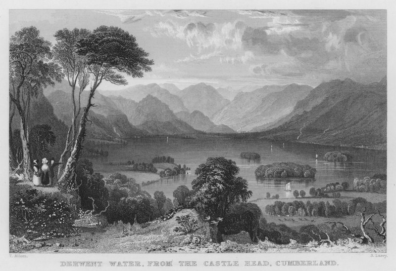Derwent Water, Castle Head, Cumberland