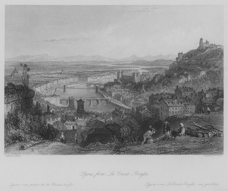 Lyons, La Croix Rousse