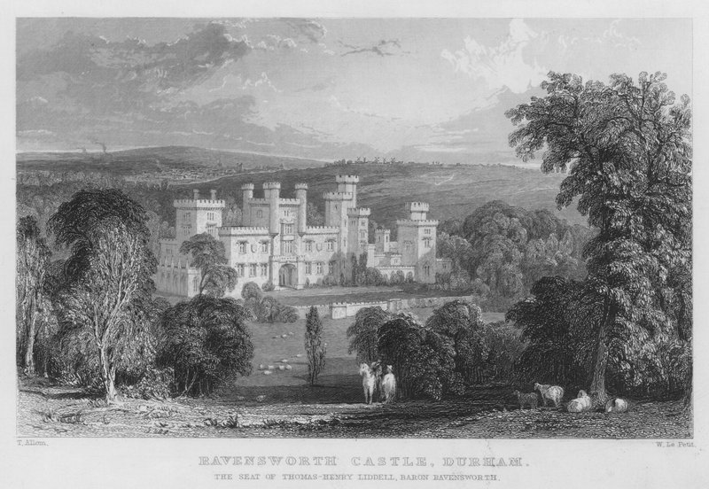 Ravensworth Kalesi, Durham, Thomas-Henry Liddell