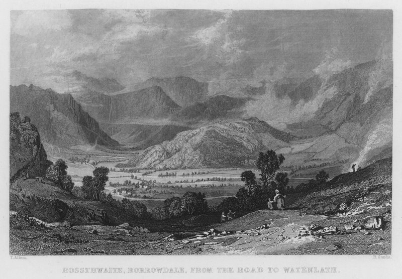 Rossthwaite, Borrowdale, Yoldan Watenlath