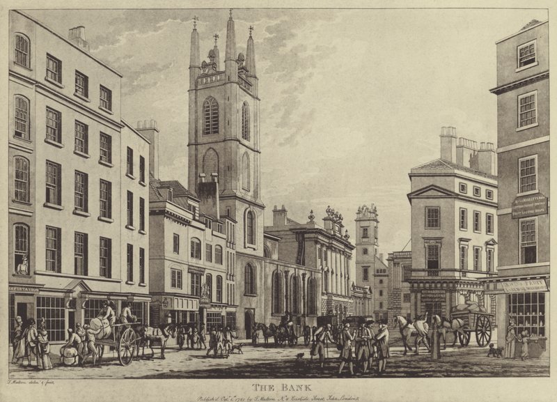 İngiltere Bankası by Thomas (after) Malton