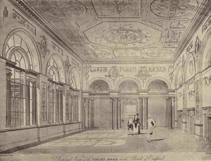 Mahkeme Odası, İngiltere Bankası by Thomas (after) Malton