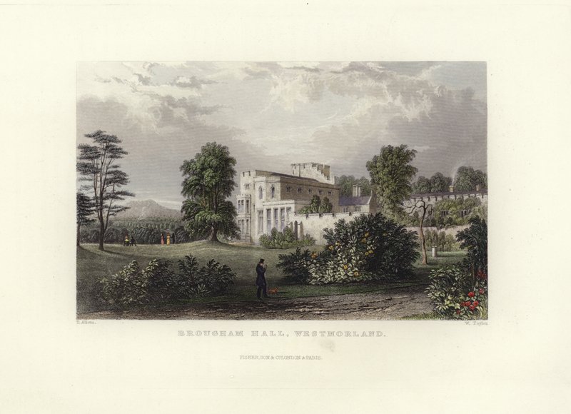Brougham Salonu by Thomas Allom