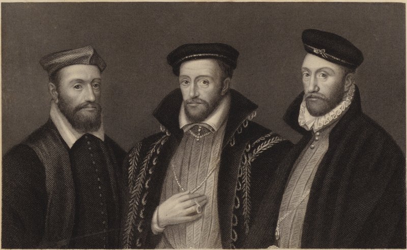 Kardinal de Chatillon, Amiral Coligni ve d