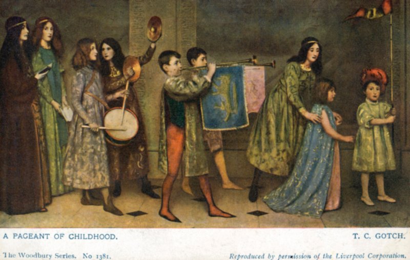 Bir Çocukluk Yarışması by Thomas Cooper Gotch