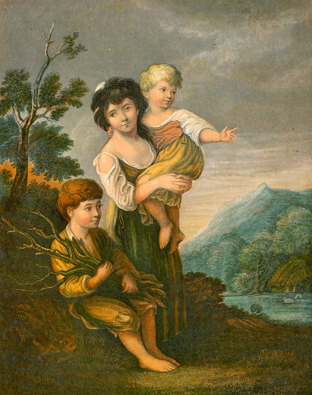 yazlık çocuklar by Thomas Gainsborough