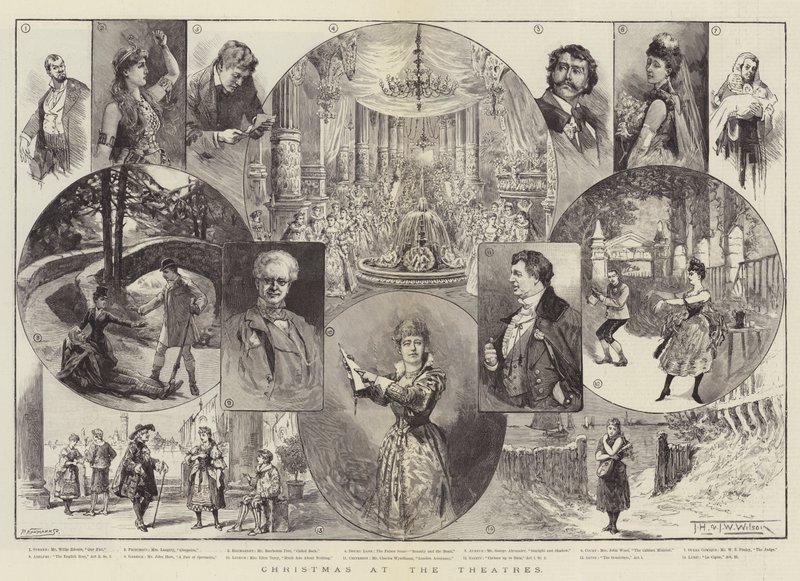 Tiyatrolarda Noel by Thomas Harrington Wilson