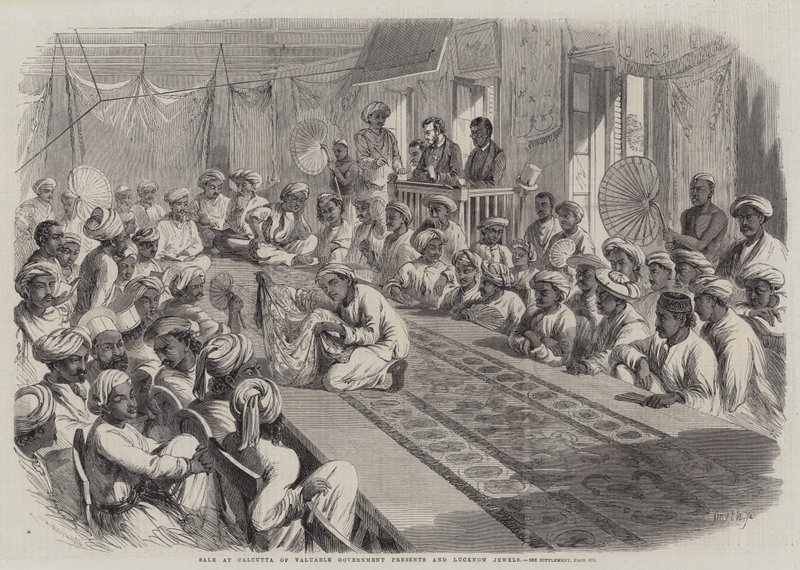 Değerli Devlet Hediyeleri ve Lucknow Mücevherlerinin Kalküta