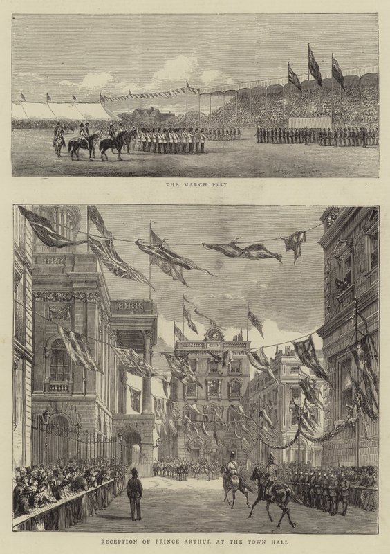 Liverpool Kraliyet Ziyareti by Thomas Harrington Wilson