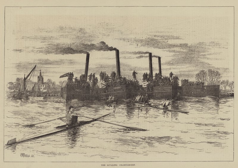 Sculling Şampiyonası by Thomas Harrington Wilson