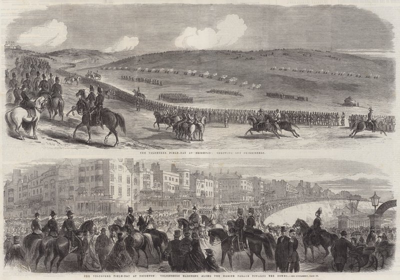 Brighton'da Gönüllü Tarla Günü by Thomas Harrington Wilson