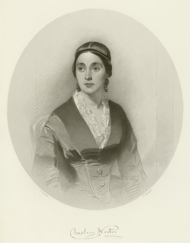 Caroline Norton by Thomas Heathfield Carrick