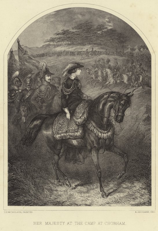 Majesteleri Kraliçe Victoria, Chobham