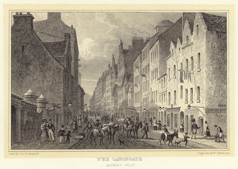 Canongate, Batı