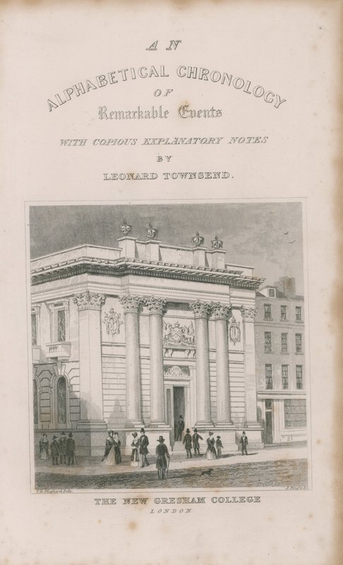 Olağanüstü Olayların Alfabetik Kronolojisi by Thomas Hosmer Shepherd