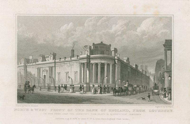 İngiltere Merkez Bankası, Sir John Soane