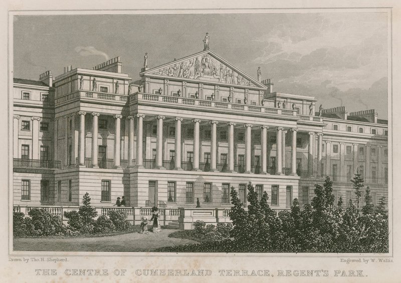 Cumberland Terrace Merkezi, Regent