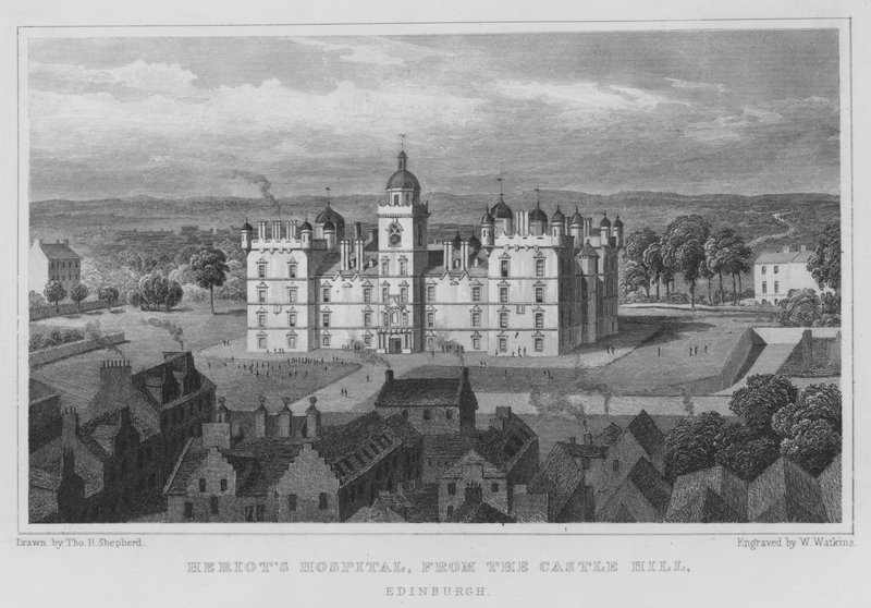 Heriot Hastanesi, Castle Hill, Edinburgh