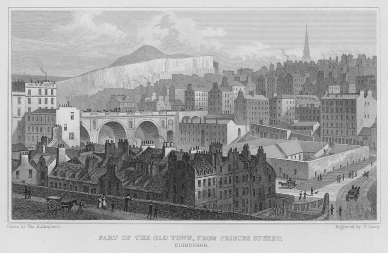 Old Town, Princes Street, Edinburgh