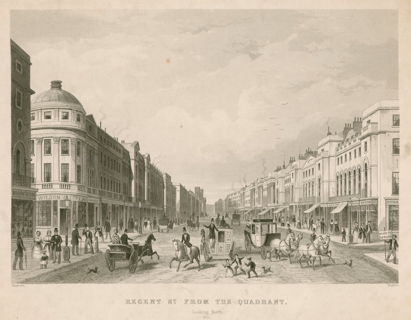 Regent Street, Londra, Quadrant