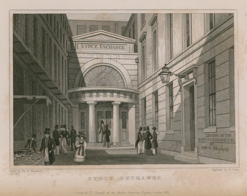 Borsa by Thomas Hosmer Shepherd