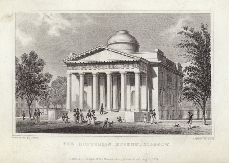 Hunterian Müzesi, Glasgow by Thomas Hosmer Shepherd