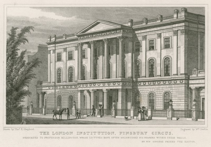 Londra Kurumu, Finsbury Sirki by Thomas Hosmer Shepherd