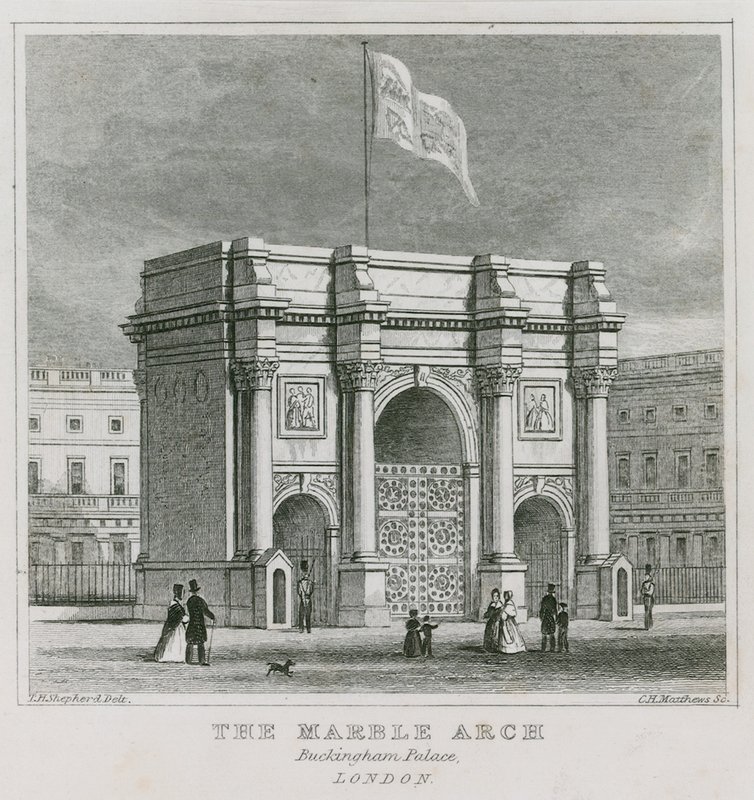 Mermer Kemer, Buckingham Sarayı by Thomas Hosmer Shepherd