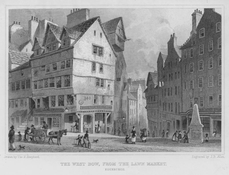 West Bow, Lawn Market, Edinburgh