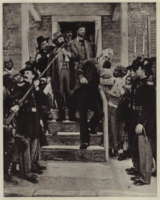 John Brown'un Son Anları (taş) by Thomas Hovenden