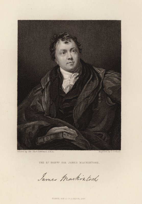 Çok Saygıdeğer Sir James Mackintosh by Thomas Lawrence