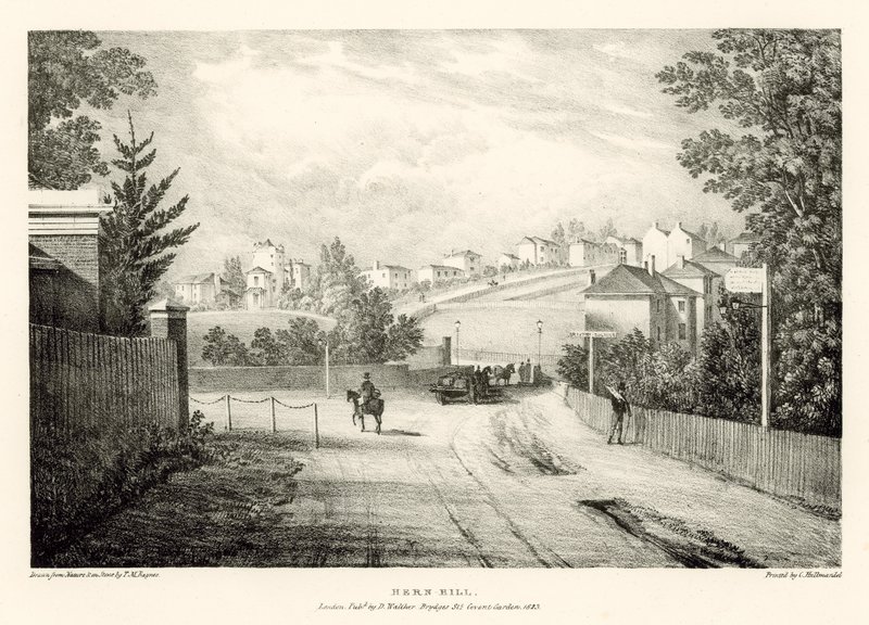 Herne Tepesi, Londra by Thomas Mann Baynes