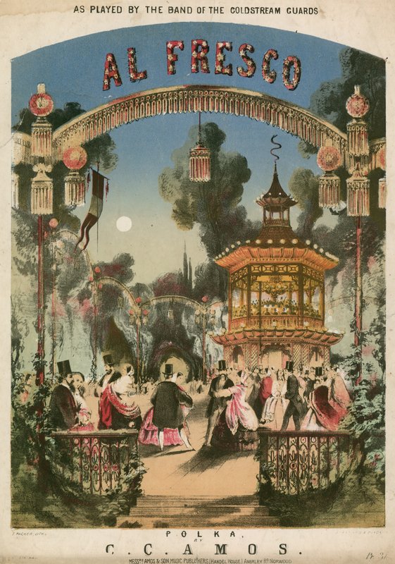Al Fresco Polka, müzikal skor by Thomas Packer