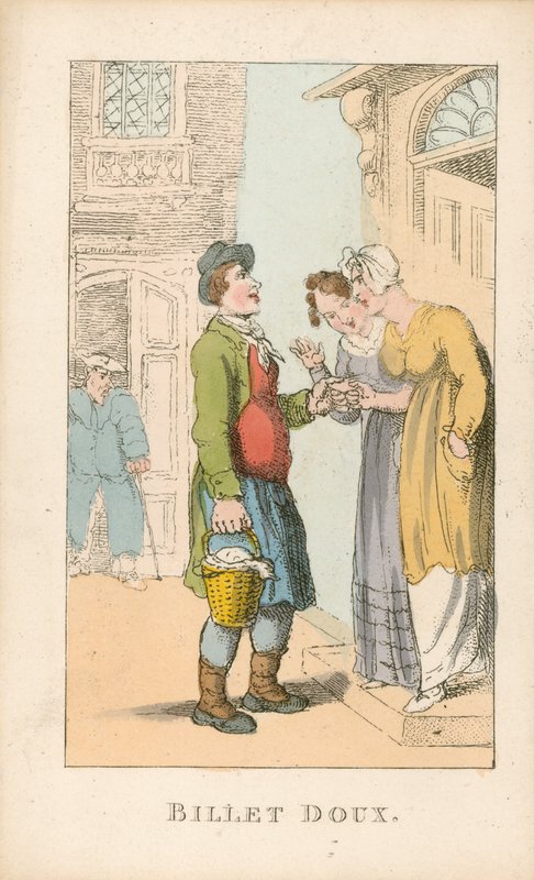 Yumuşak bilet by Thomas Rowlandson