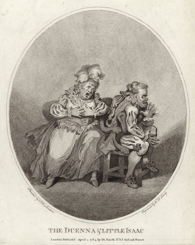 Duenna ve Küçük Isaac by Thomas Rowlandson