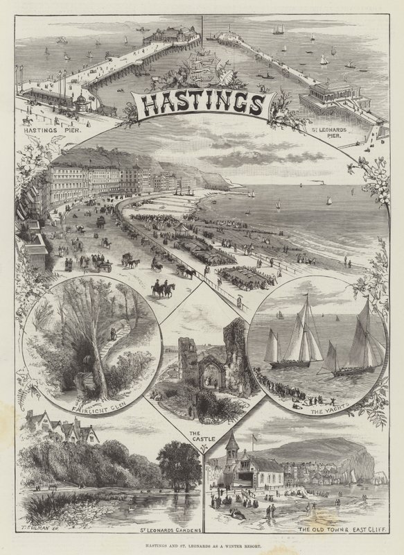 Bir Kış Tatil Yeri Olarak Hastings ve St Leonards by Thomas Sulman