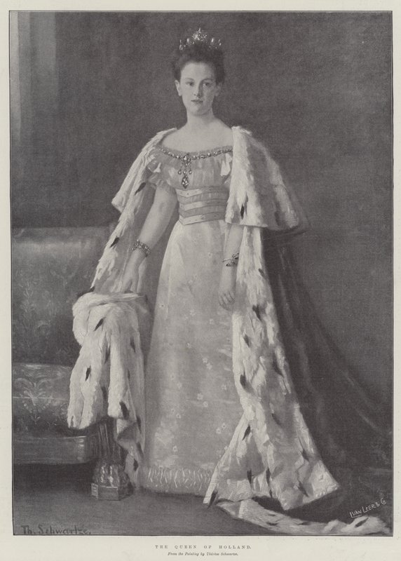 Hollanda Kraliçesi by Thérèse Schwartze