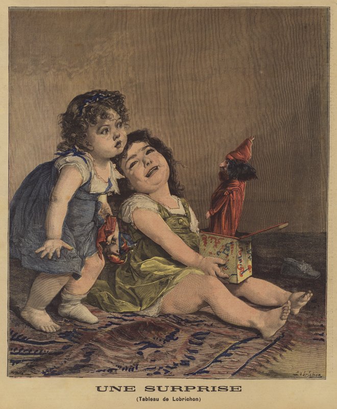 Bir sürpriz by Timoleon Marie Lobrichon