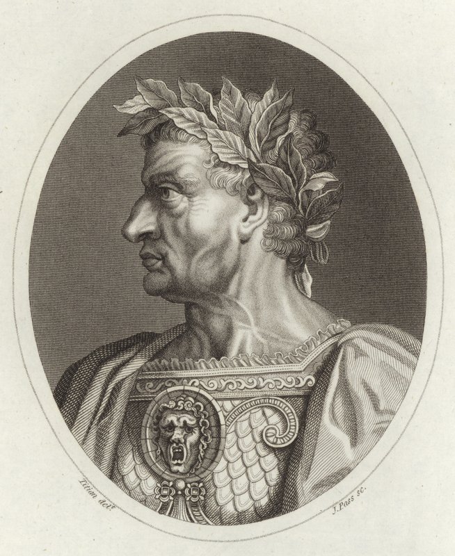 Galba Sezar, Roma İmparatoru by Tiziano Vecelli